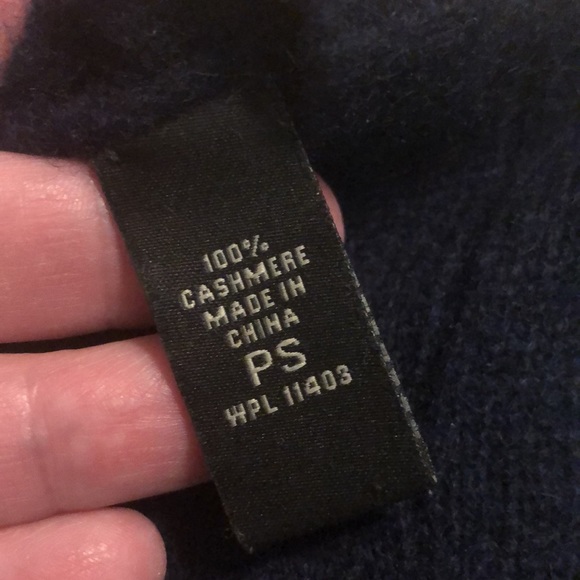 Vintage 00’s LORD & TAYLOR Size Small P Super Soft 2-Ply 100%Cashmere Cable-knit - Picture 12 of 13